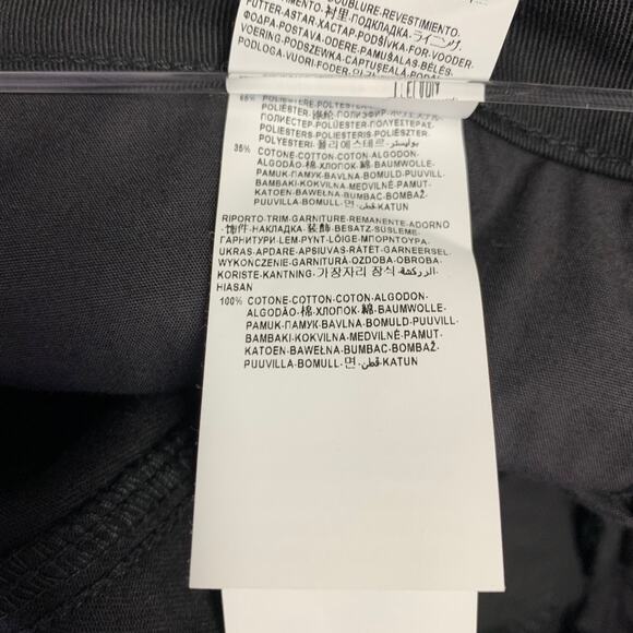 VERSACE COLLECTION Size 30 Donna Black Cotton Blend Studded Skinny Jeans - Picture 10 of 11